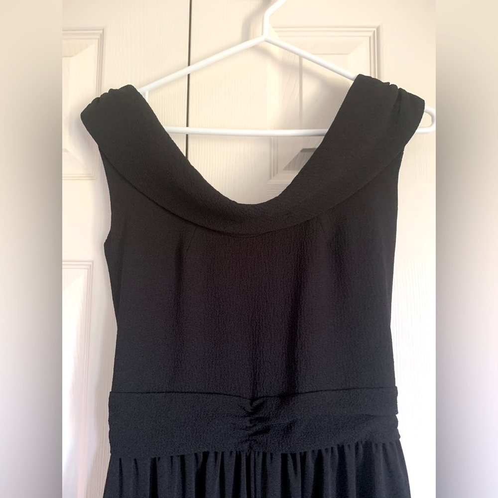 H&M Black sleeveless cowl neck wide legged jumpsuit-Size 6-NWOT - Picture 7 of 7